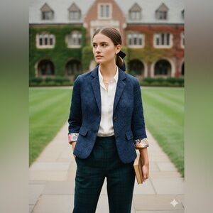 Princess by Vera Wang Blazer | Dark Academia • Preppy Chic • Old Money | XS
